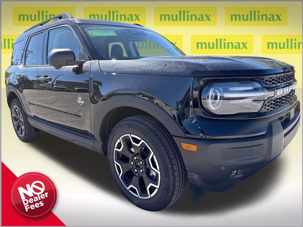 2025 Shadow Black Ford Bronco Sport Outer Banks 4X4 SUV