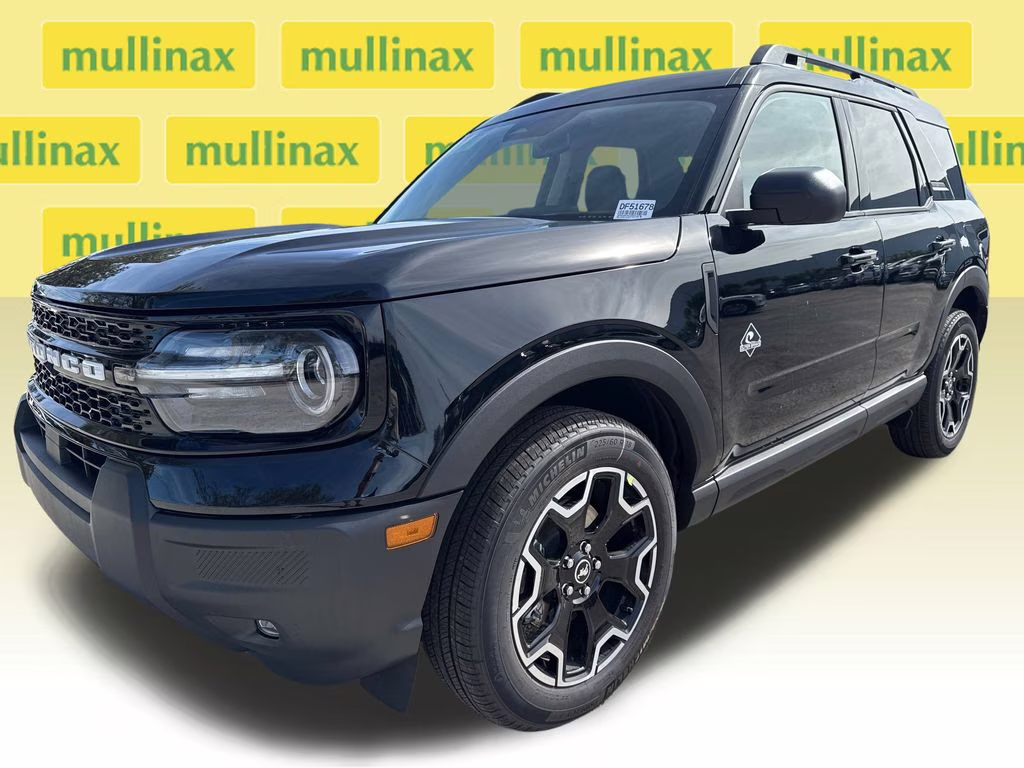 2025 Shadow Black Ford Bronco Sport Outer Banks 4X4 SUV