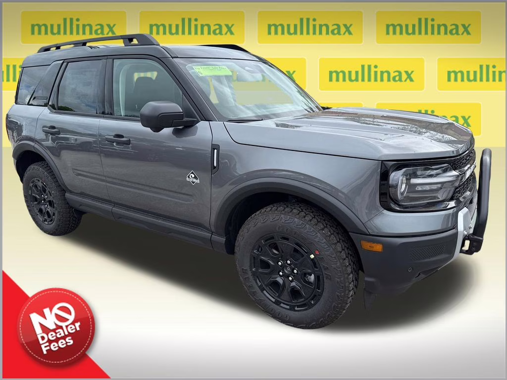 2025 Carbonized Gray Metallic Ford Bronco Sport Outer Banks 4X4 SUV