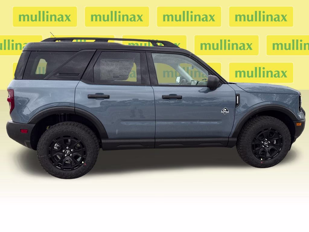 2025 Azure Gray Metallic Tri-Coat Ford Bronco Sport Outer Banks 4X4 SUV