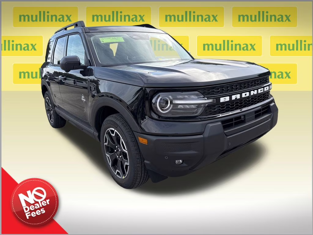 2025 Shadow Black Ford Bronco Sport Outer Banks 4X4 SUV