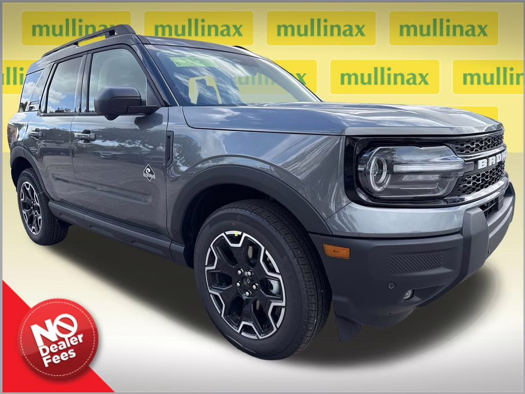 2025 Carbonized Gray Metallic Ford Bronco Sport Outer Banks 4X4 SUV