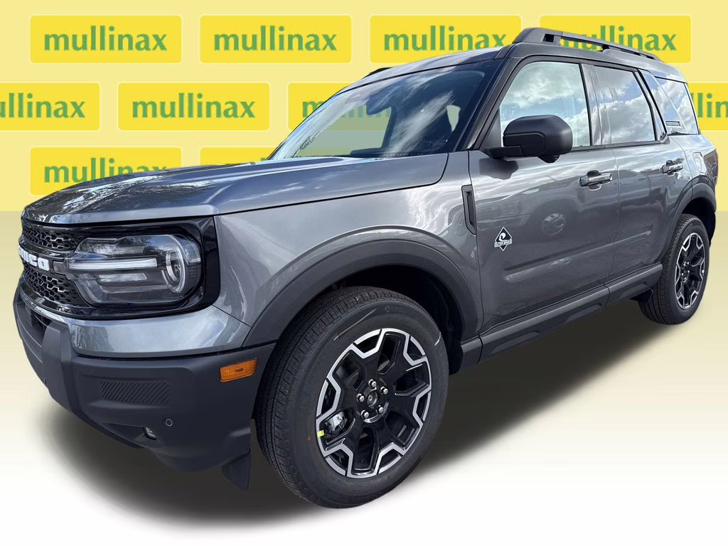 2025 Carbonized Gray Metallic Ford Bronco Sport Outer Banks 4X4 SUV
