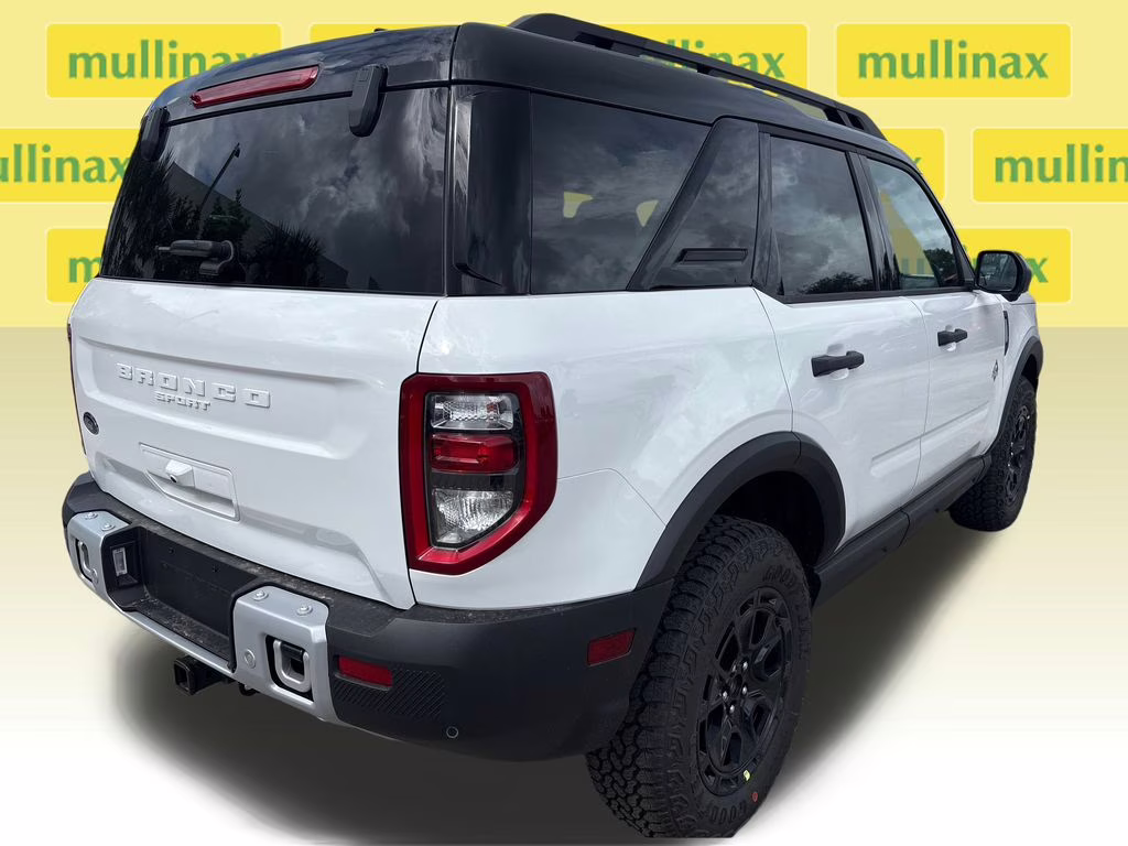 2025 Oxford White Ford Bronco Sport Outer Banks 4X4 SUV