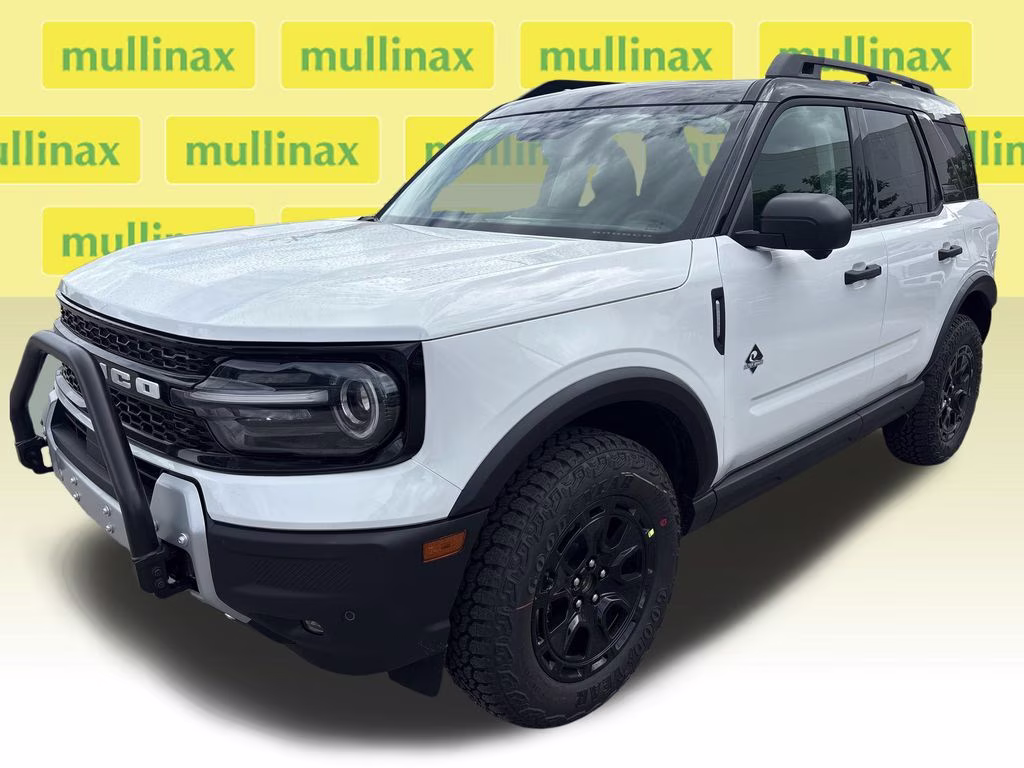 2025 Oxford White Ford Bronco Sport Outer Banks 4X4 SUV