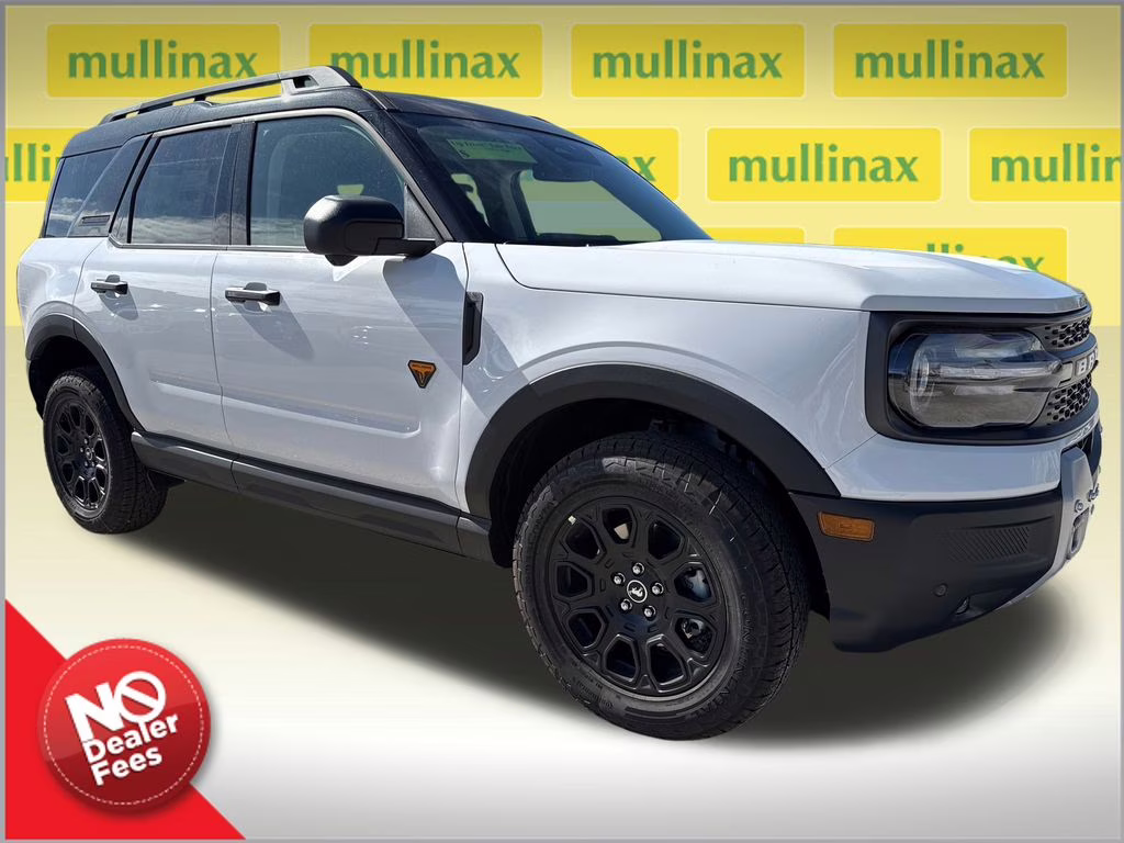 2025 Oxford White Ford Bronco Sport Badlands 4X4 SUV