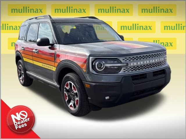 2025 Carbonized Gray Metallic Ford Bronco Sport Free Wheeling 4X4 SUV