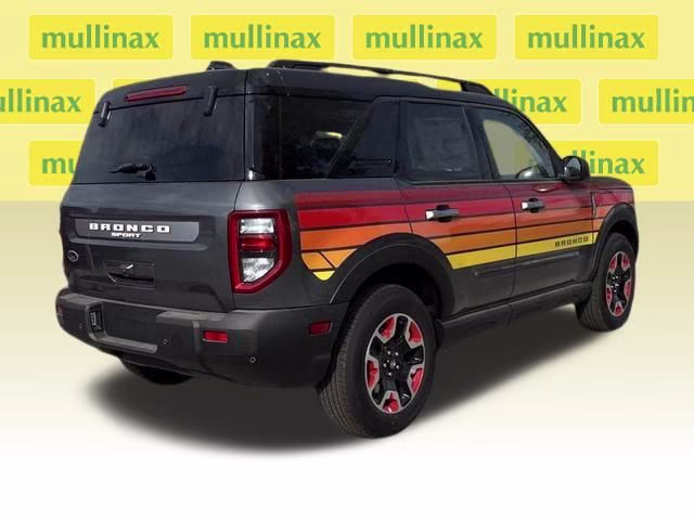 2025 Carbonized Gray Metallic Ford Bronco Sport Free Wheeling 4X4 SUV