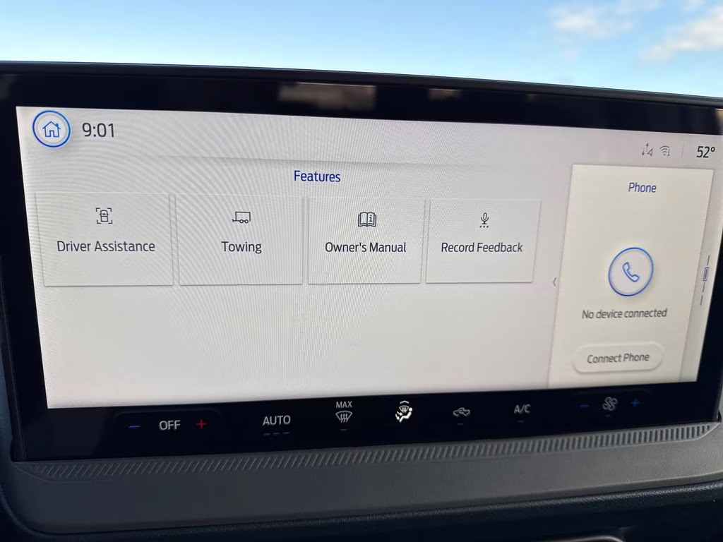 2026 Space White Metallic Ford Maverick XL AWD Truck