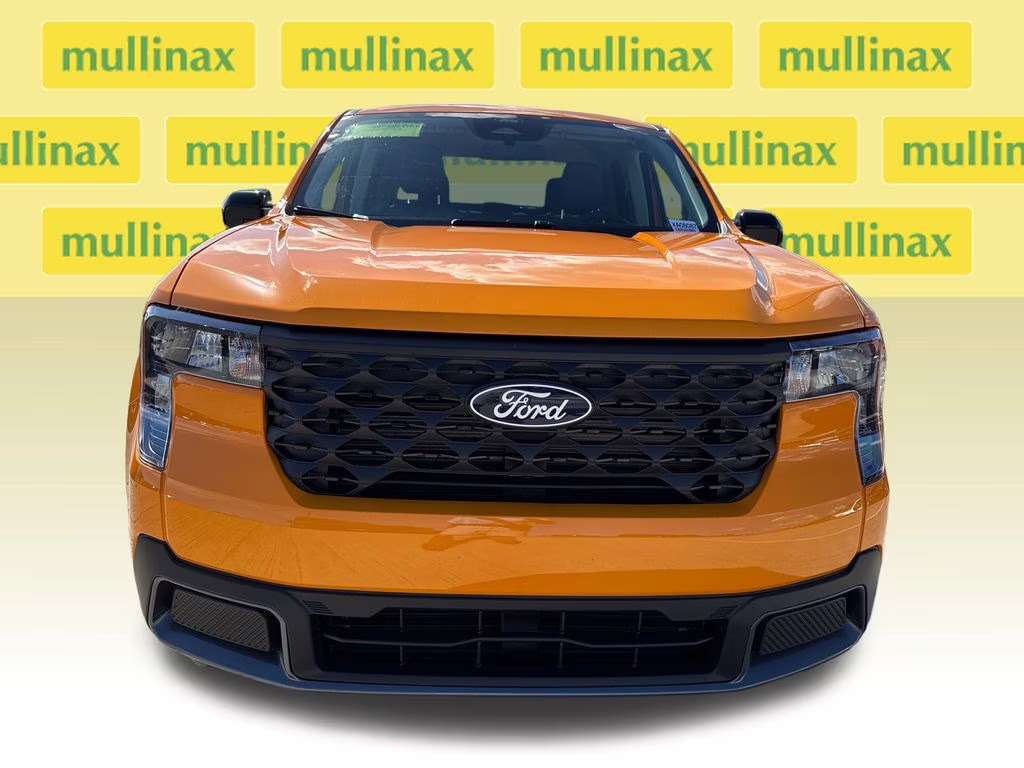 2026 Orange Fury Metallic Tri-Coat Ford Maverick XLT FWD Truck