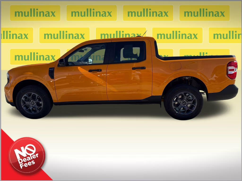 2026 Orange Fury Metallic Tri-Coat Ford Maverick XLT FWD Truck