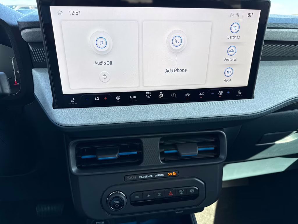 2026 Orange Fury Metallic Tri-Coat Ford Maverick XLT FWD Truck