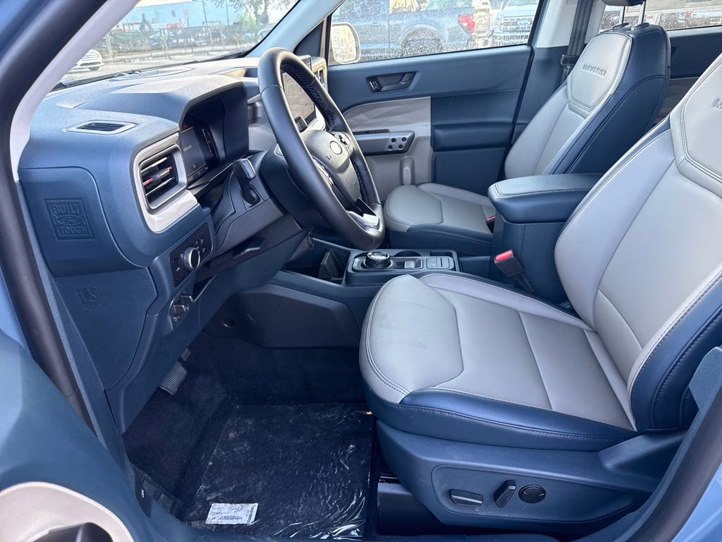 2026 Azure Gray Metallic Tri-Coat Ford Maverick Lariat AWD Truck