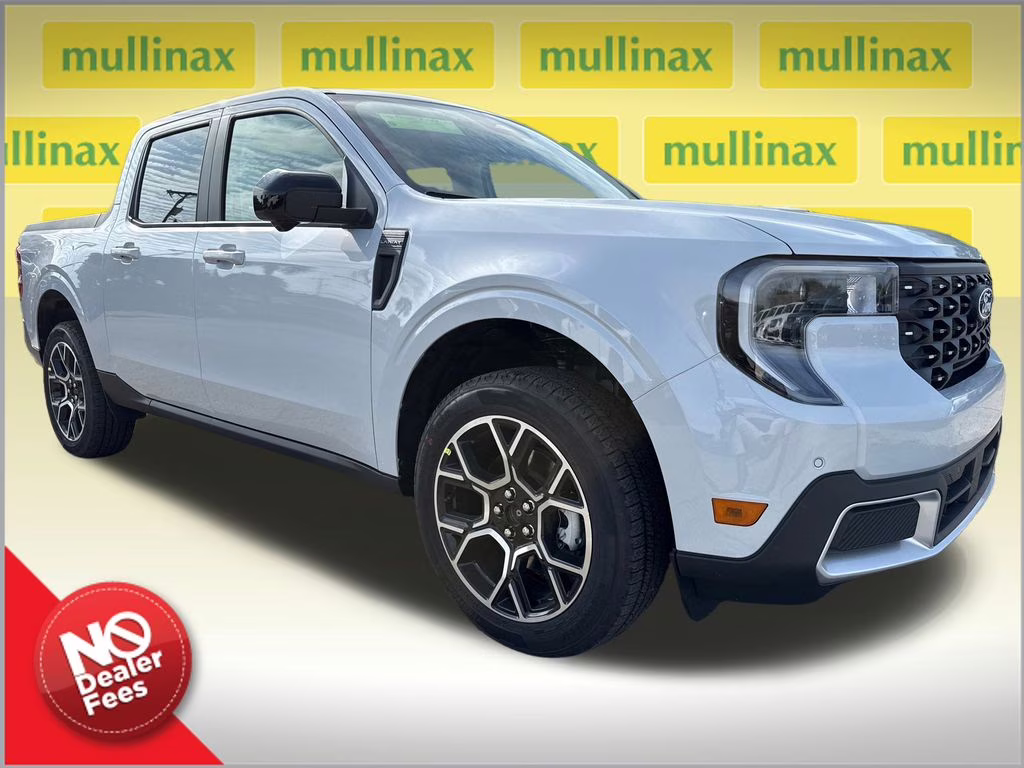 2026 Space White Metallic Ford Maverick Lariat AWD Truck