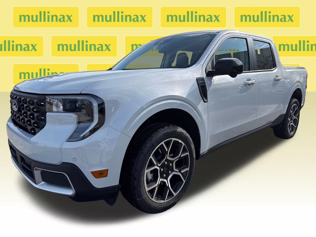 2026 Space White Metallic Ford Maverick Lariat AWD Truck