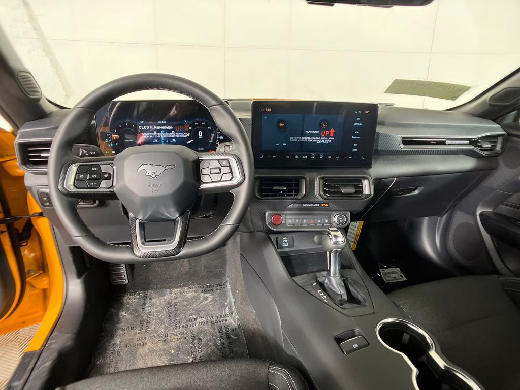 2026 Orange Ford Mustang EcoBoost RWD Coupe