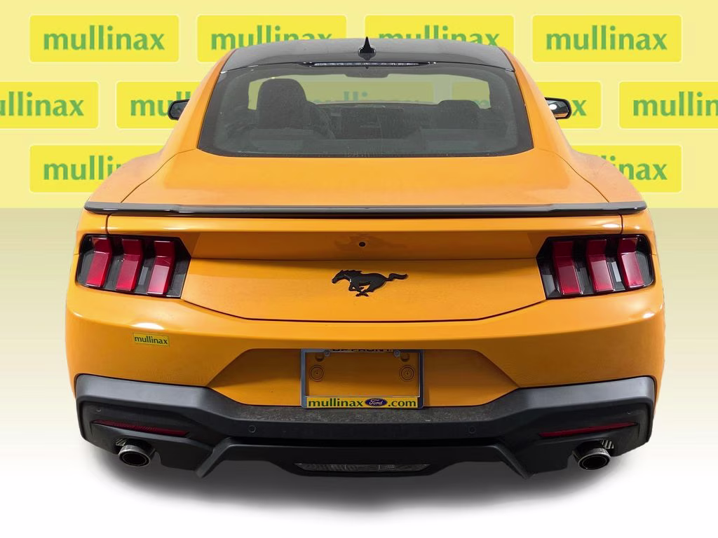 2026 Orange Ford Mustang EcoBoost RWD Coupe