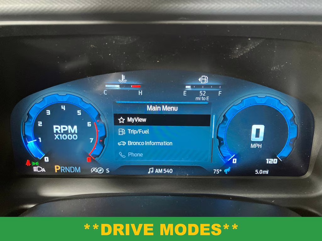 2025 Shadow Black Ford Bronco Base 4X4 SUV