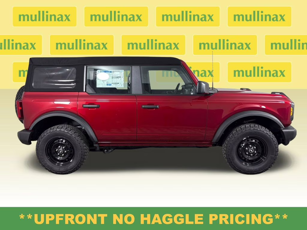 2025 Ruby Red Metallic Tinted Clearcoat Ford Bronco Base 4X4 SUV