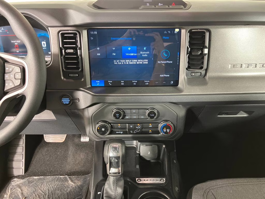 2025 Ruby Red Metallic Tinted Clearcoat Ford Bronco Base 4X4 SUV