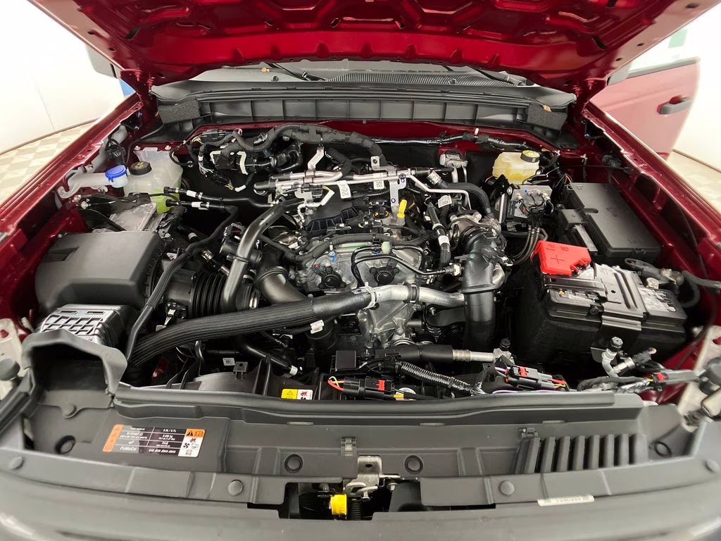 2025 Ruby Red Metallic Tinted Clearcoat Ford Bronco Base 4X4 SUV