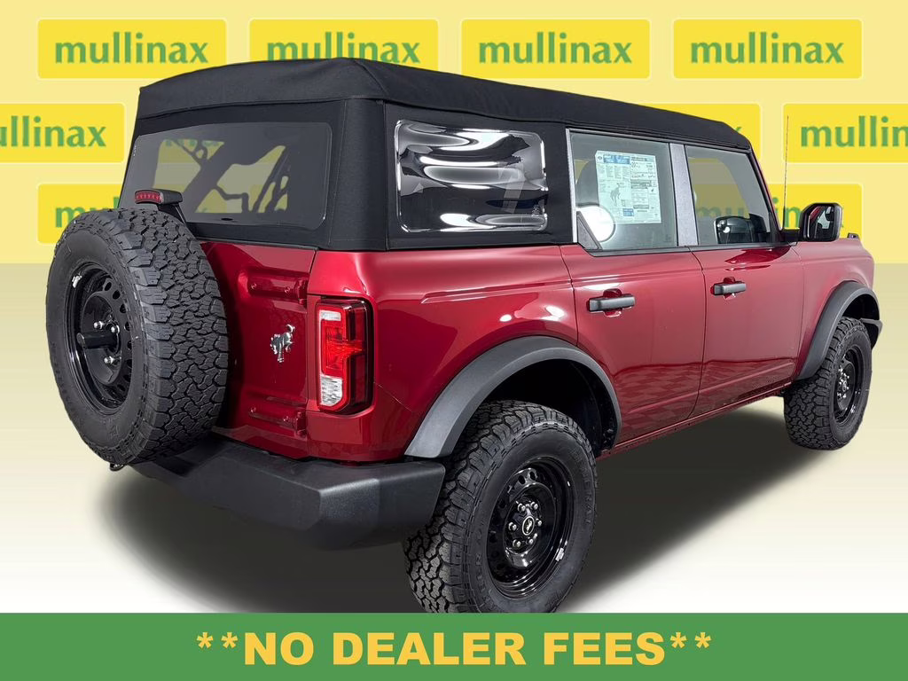 2025 Ruby Red Metallic Tinted Clearcoat Ford Bronco Base 4X4 SUV