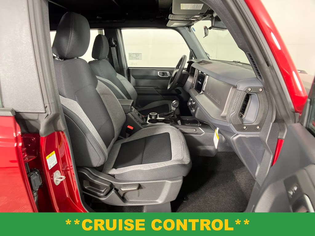 2025 Ruby Red Metallic Tinted Clearcoat Ford Bronco Base 4X4 SUV