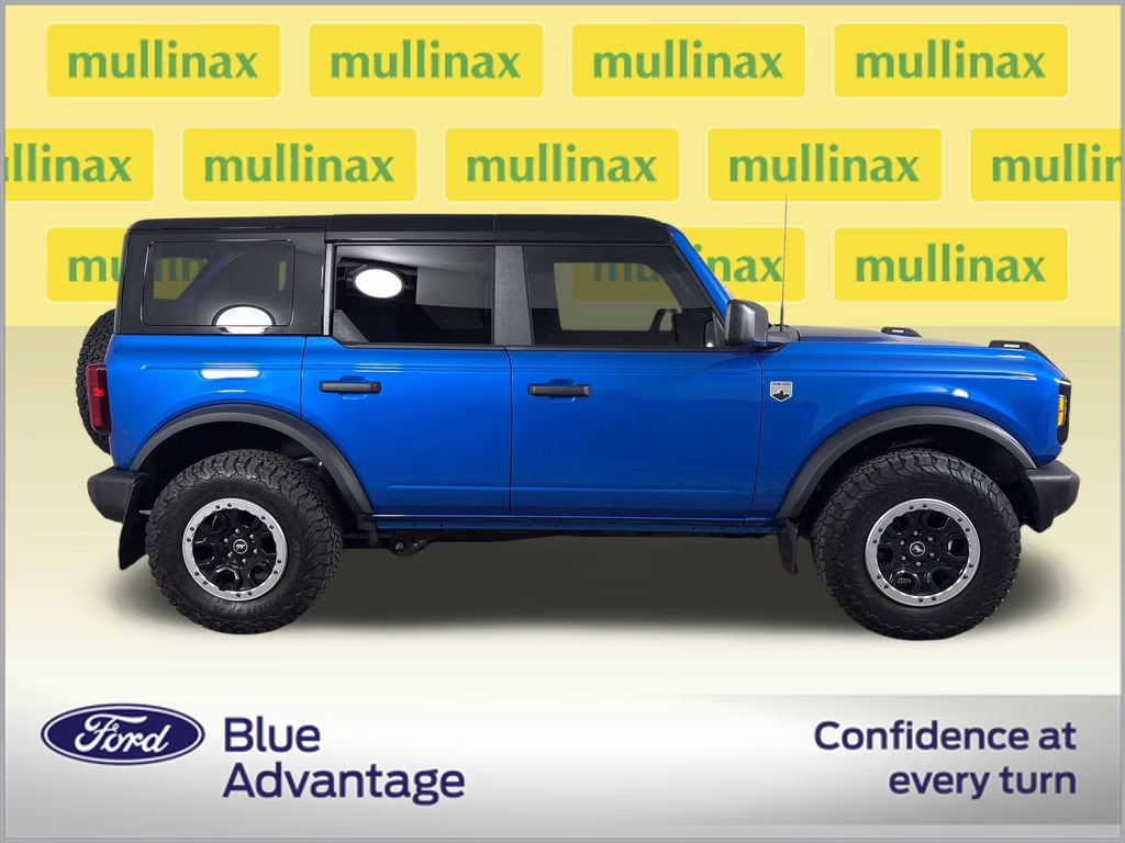2025 Blue Metallic Ford Bronco Big Bend 4X4 SUV