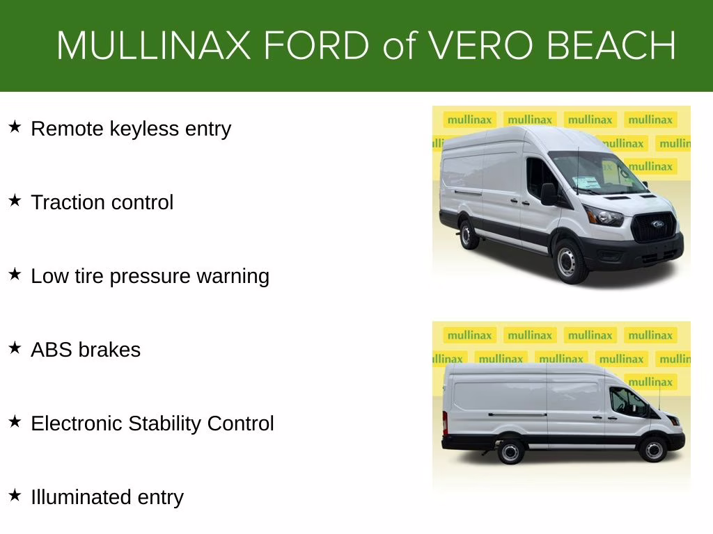 2025 Oxford White Ford Transit-350 Base RWD Van