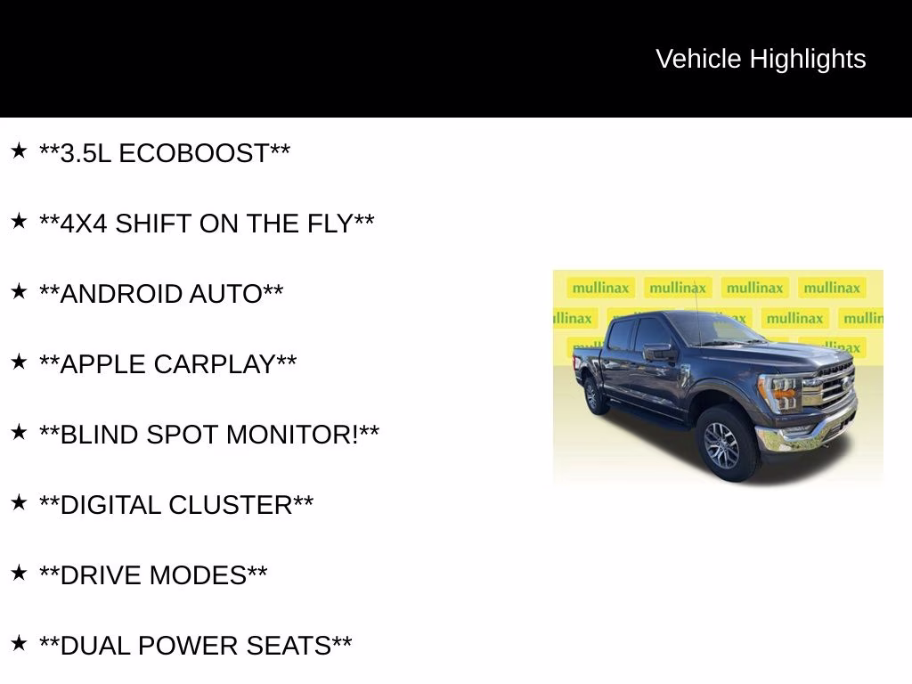 2021 Quartz Metallic Ford F-150 Lariat 4X4 Truck