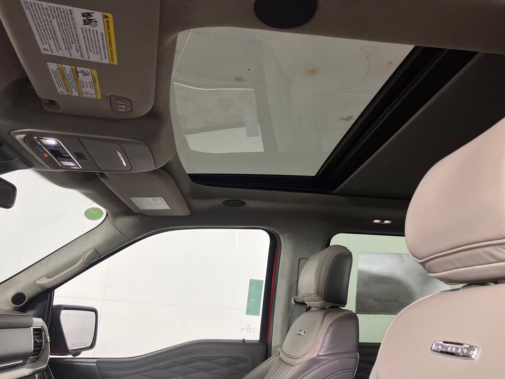 2025 Rapid Red Metallic Tinted Clearcoat Ford F-150 Platinum 4X4 Truck