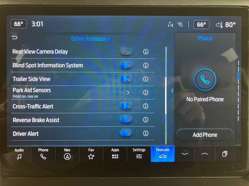 2025 Rapid Red Metallic Tinted Clearcoat Ford F-150 Platinum 4X4 Truck