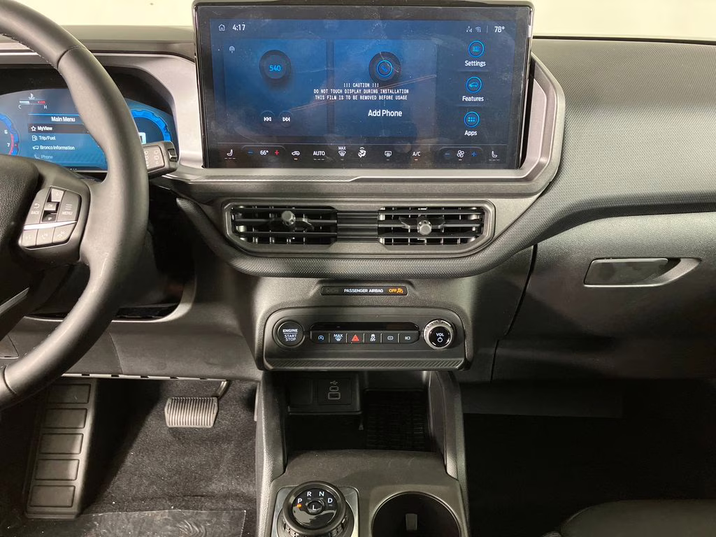 2025 Ruby Red Metallic Tinted Clearcoat Ford Bronco Sport Big Bend 4X4 SUV