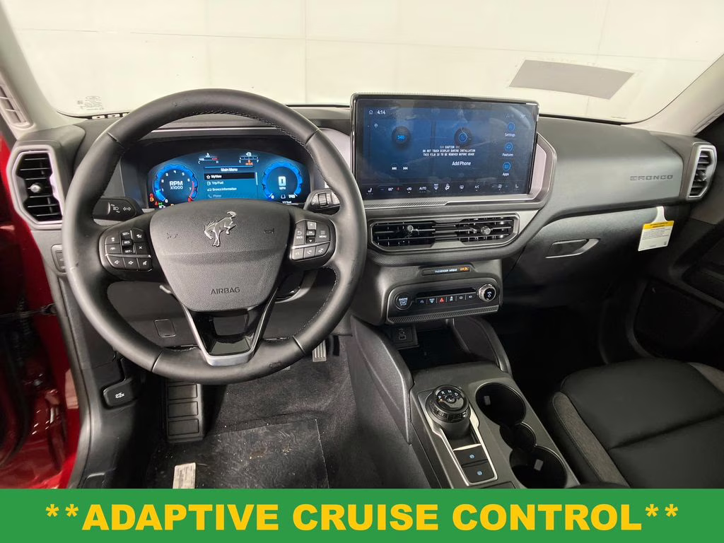 2025 Ruby Red Metallic Tinted Clearcoat Ford Bronco Sport Big Bend 4X4 SUV