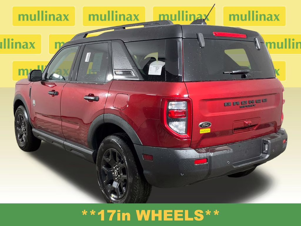 2025 Ruby Red Metallic Tinted Clearcoat Ford Bronco Sport Big Bend 4X4 SUV