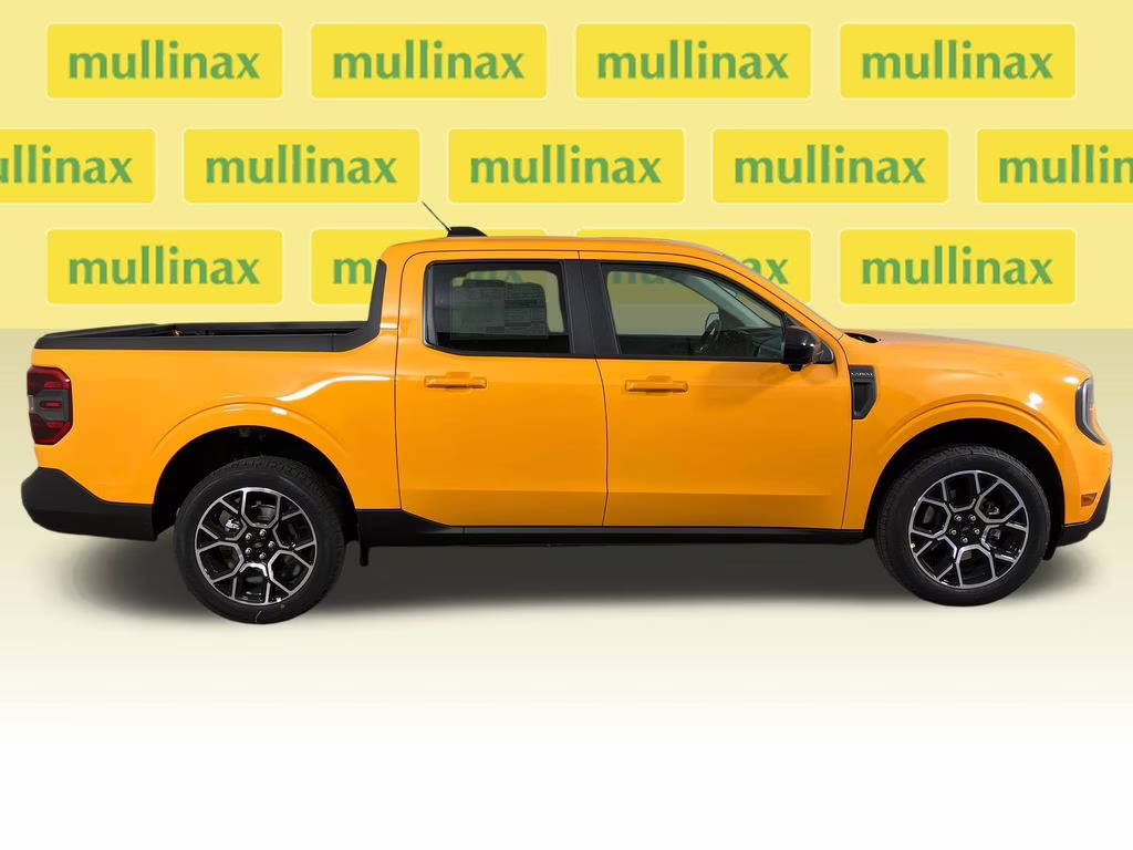 2026 Orange Fury Metallic Tri-Coat Ford Maverick Lariat AWD Truck