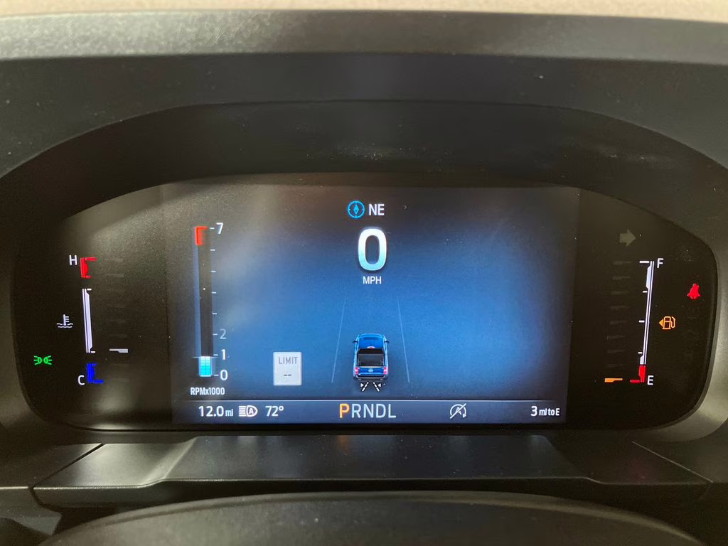 2026 Orange Fury Metallic Tri-Coat Ford Maverick Lariat AWD Truck