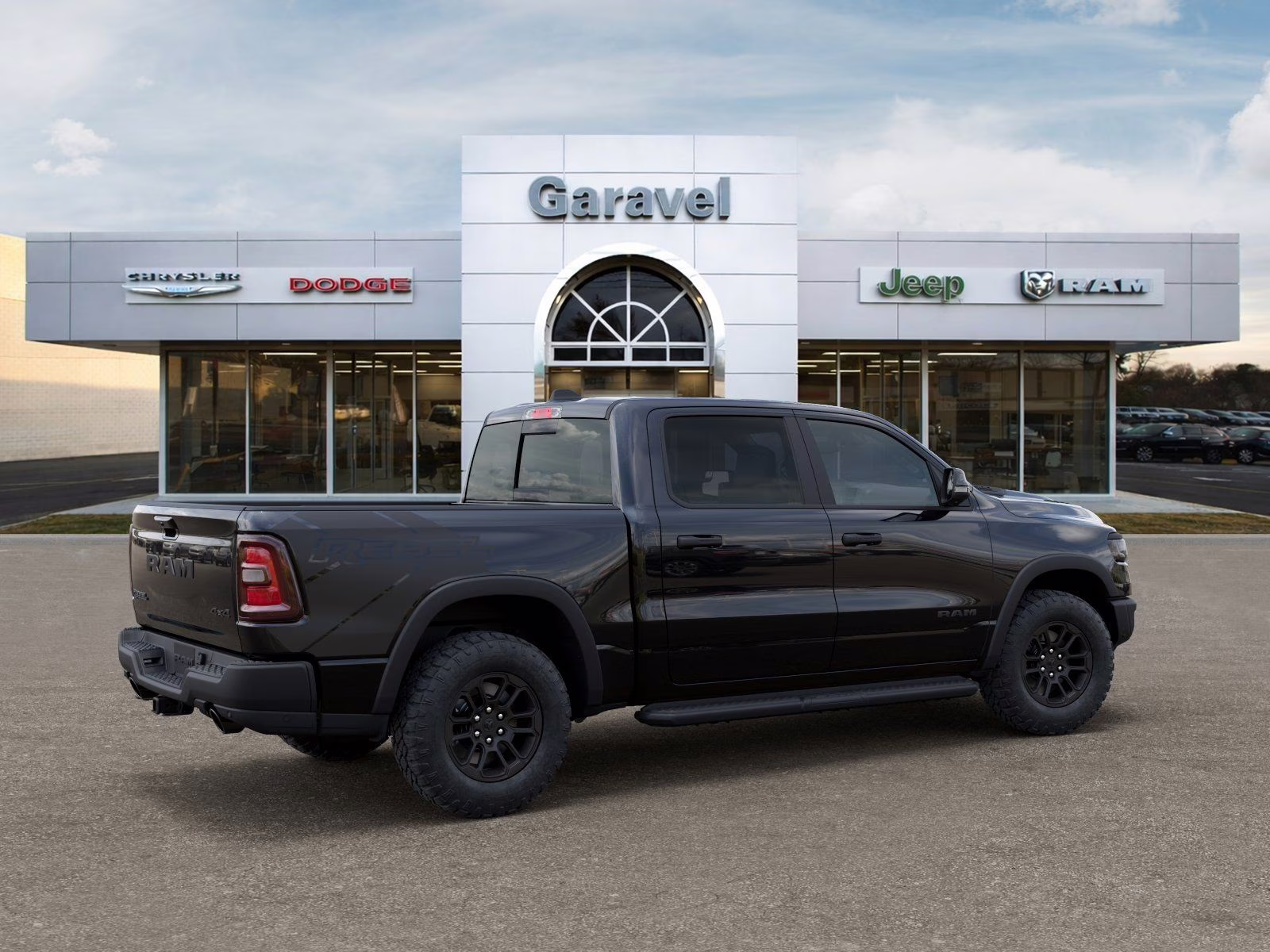 2026 Diamond Black Crystal Pearlcoat Ram 1500 Rebel 4X4 Truck