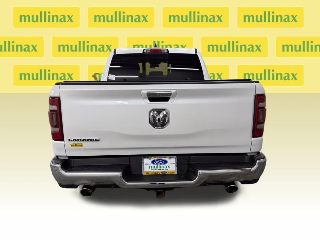 2019 Ivory White Tri-Coat Pearlcoat Ram 1500 Laramie RWD Truck