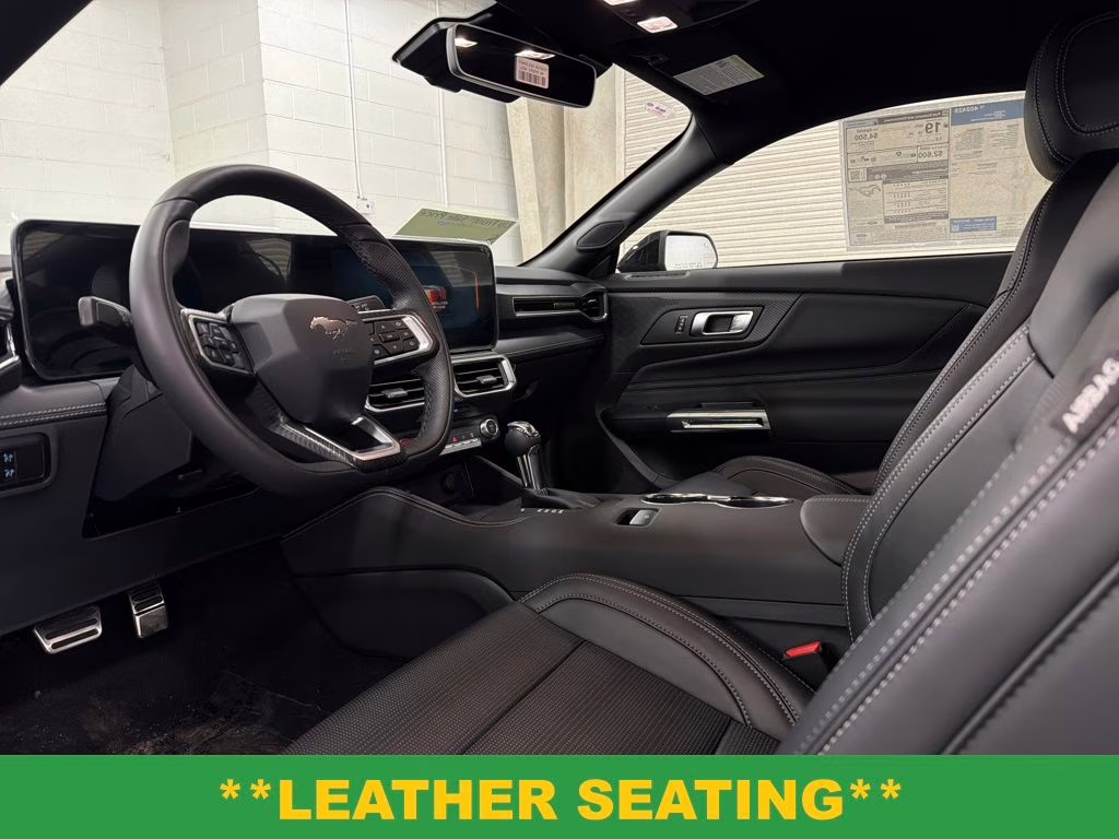 2026 Shadow Black Ford Mustang GT Premium RWD Coupe