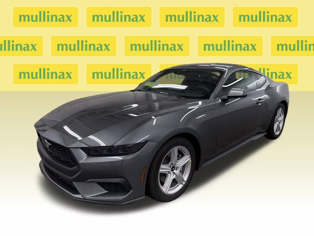 2026 CARBONIZED GRAY Ford Mustang EcoBoost RWD Coupe