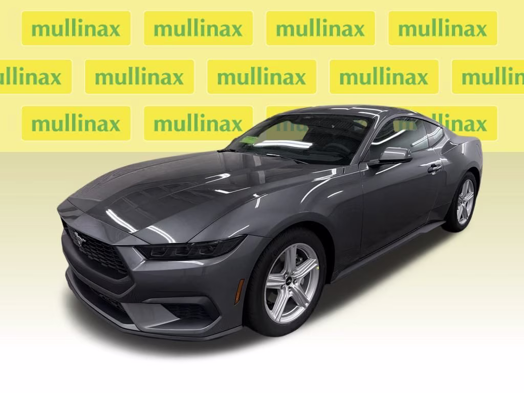 2026 CARBONIZED GRAY Ford Mustang EcoBoost RWD Coupe