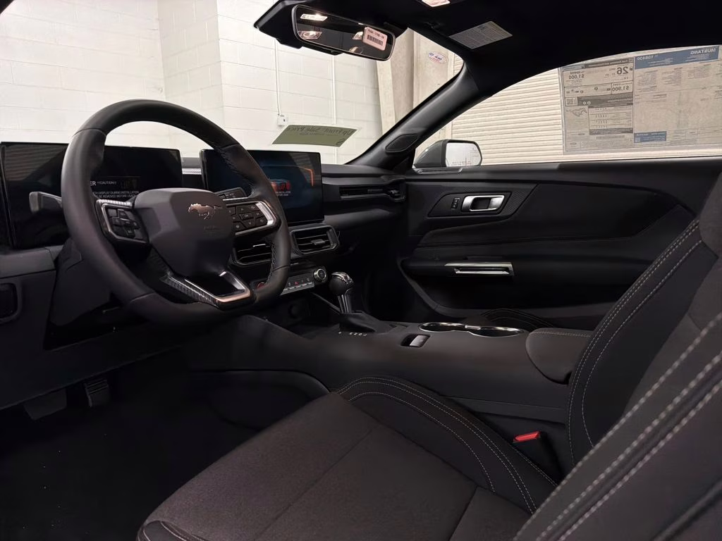 2026 CARBONIZED GRAY Ford Mustang EcoBoost RWD Coupe