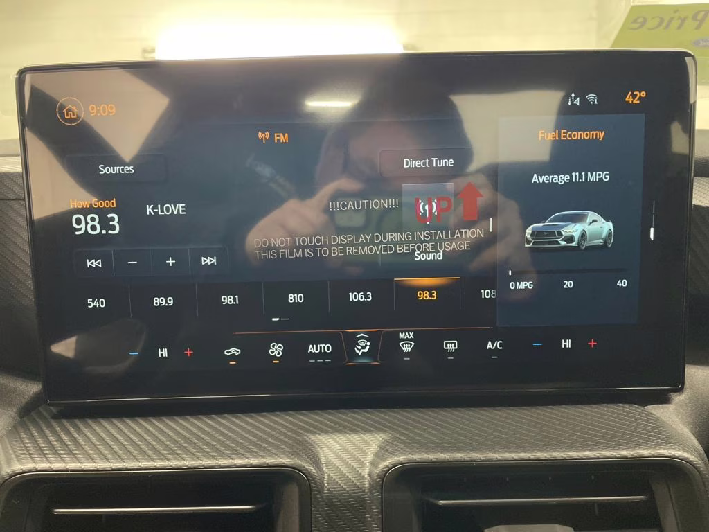 2026 ADRIATIC BLUE Ford Mustang EcoBoost RWD Coupe