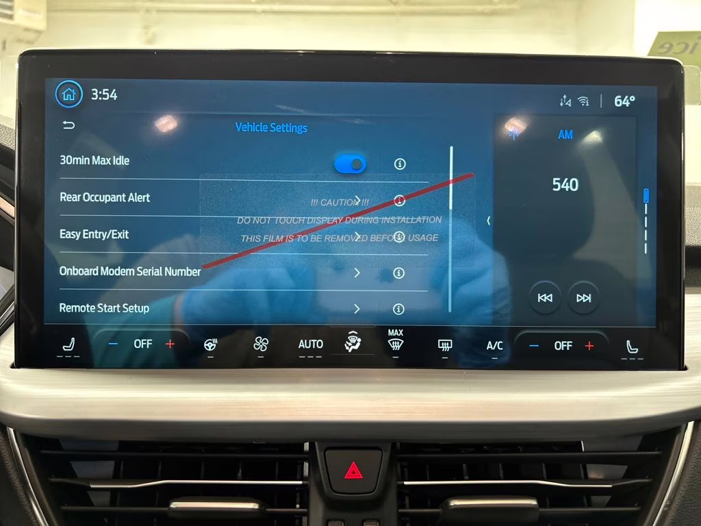 2026 RAPID RED TINTED Ford Escape Hybrid Platinum AWD SUV