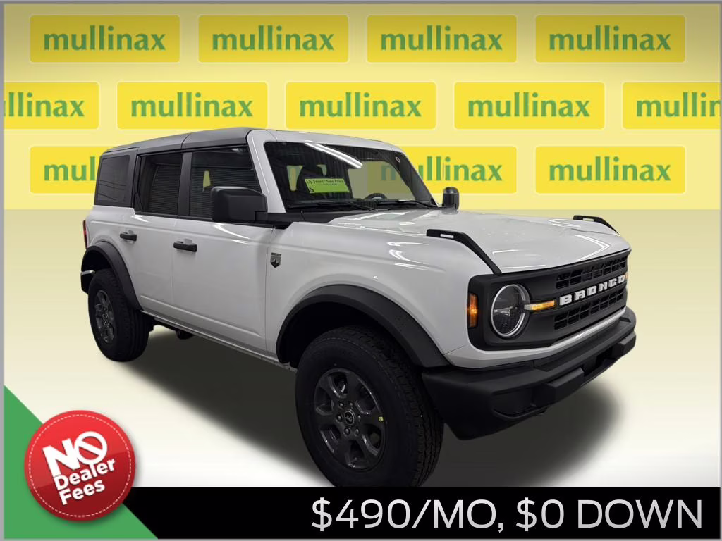 2025 OXFORD WHITE Ford Bronco Big Bend 4X4 SUV