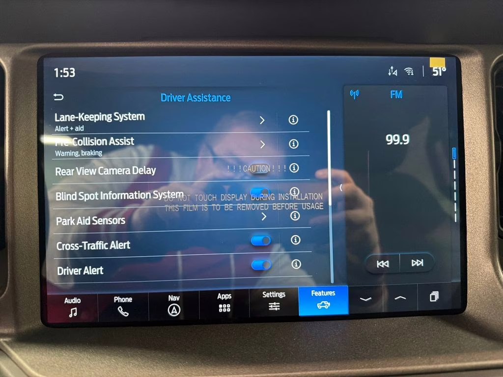 2025 OXFORD WHITE Ford Bronco Big Bend 4X4 SUV