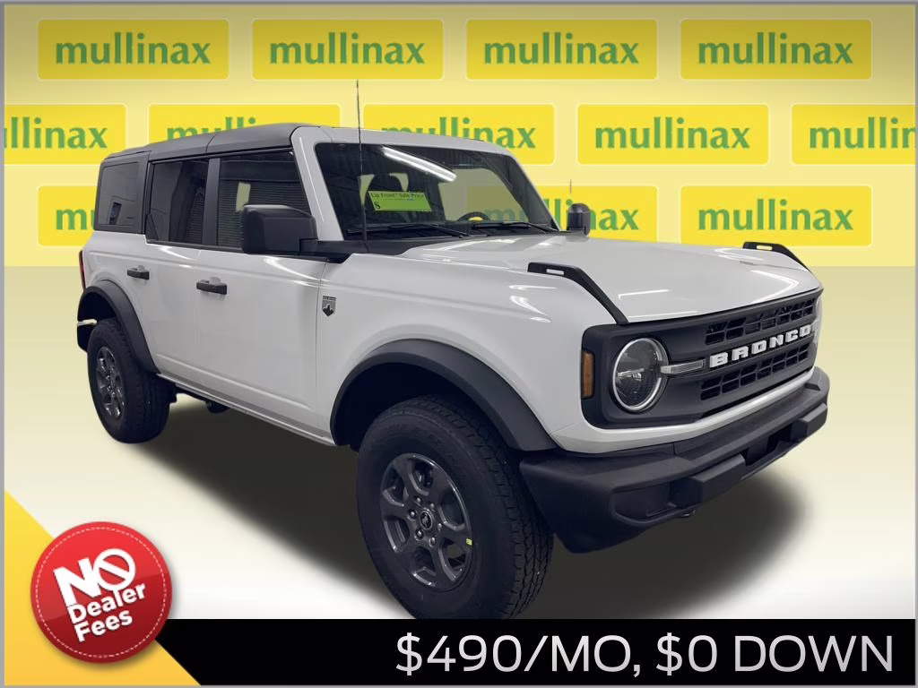 2025 OXFORD WHITE Ford Bronco Big Bend 4X4 SUV