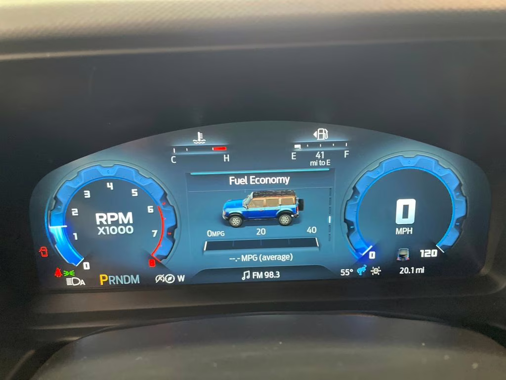 2025 OXFORD WHITE Ford Bronco Big Bend 4X4 SUV