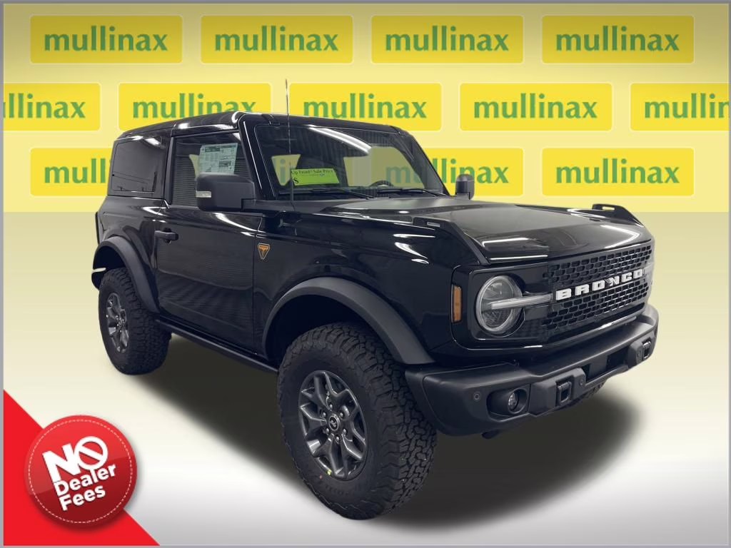 2025 SHADOW BLACK Ford Bronco Badlands 4X4 SUV